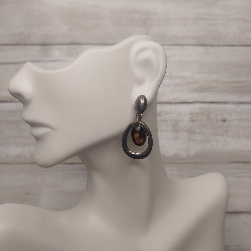 Vintage studded earrings